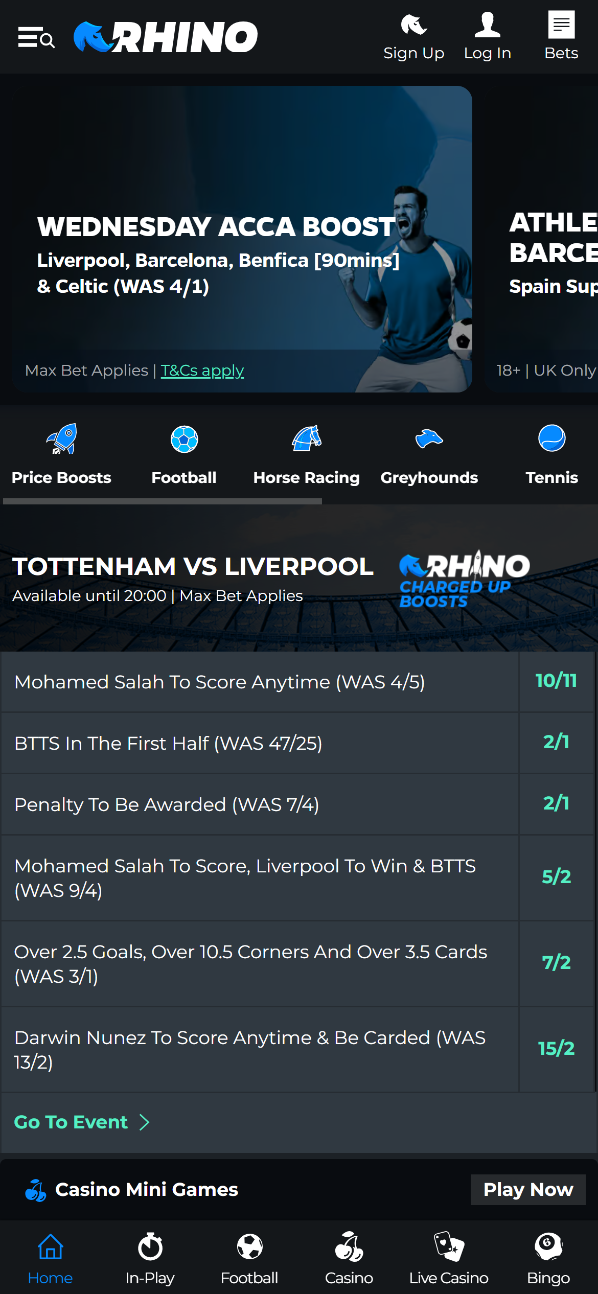 Rhino Bet Sportsbook