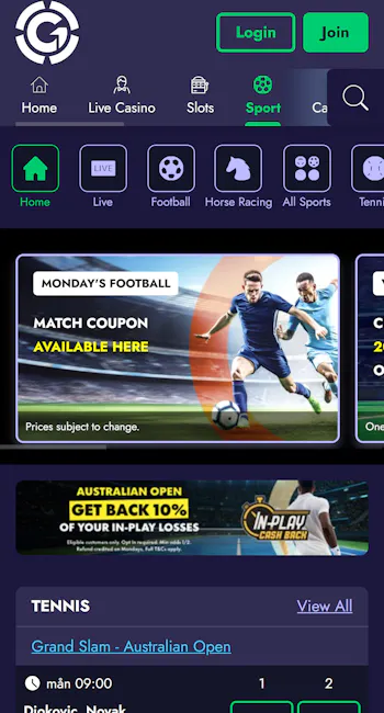 Grosvenor sportsbook