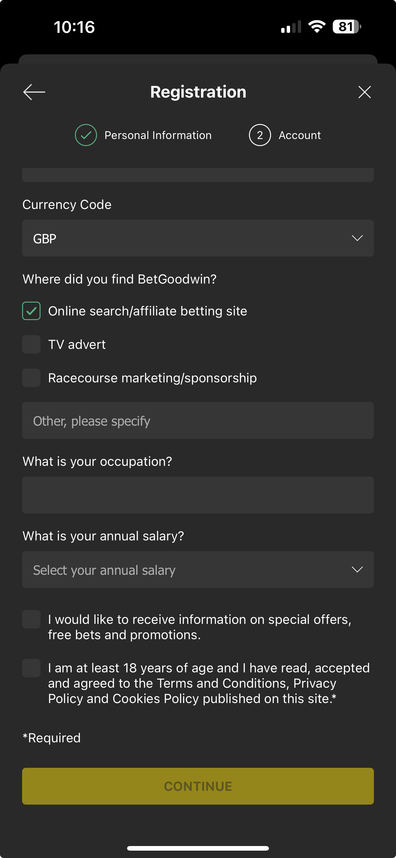 BetGoodwin Signup 3