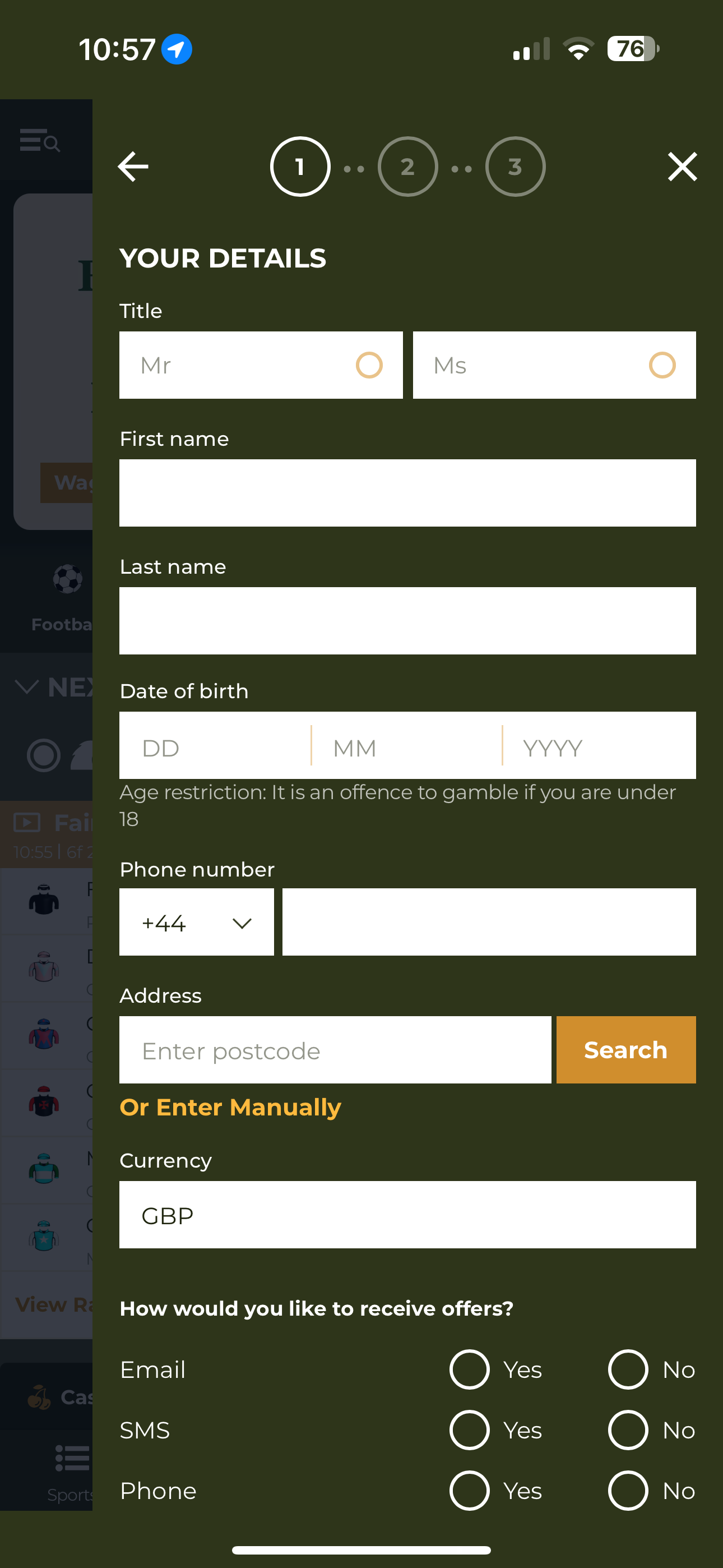 Gentleman Jim Signup 2