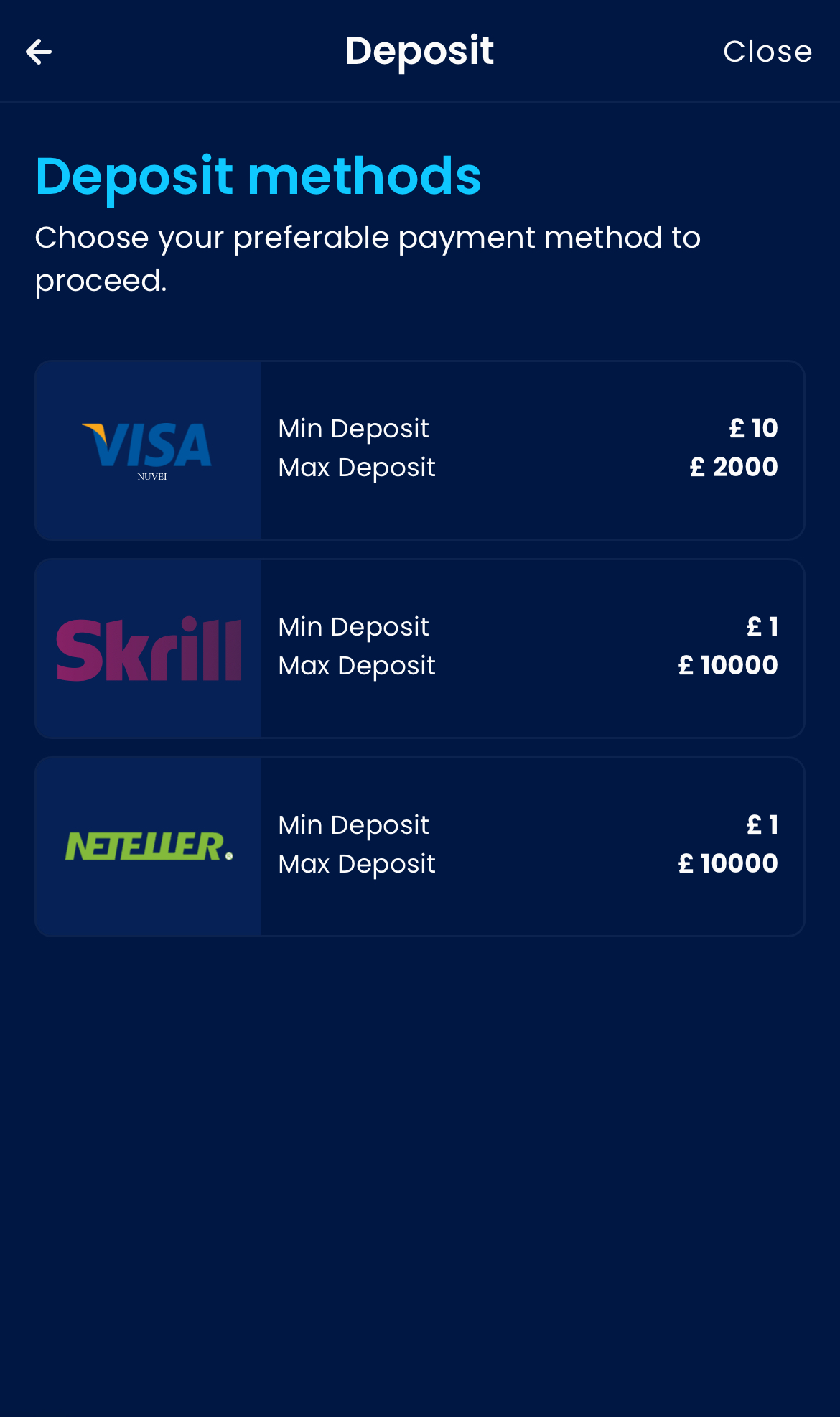 How to Deposit at HighBet