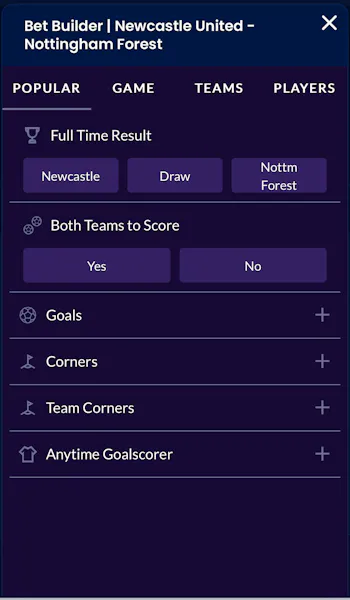 HighBet's Purple Colour Scheme is an inconsistency