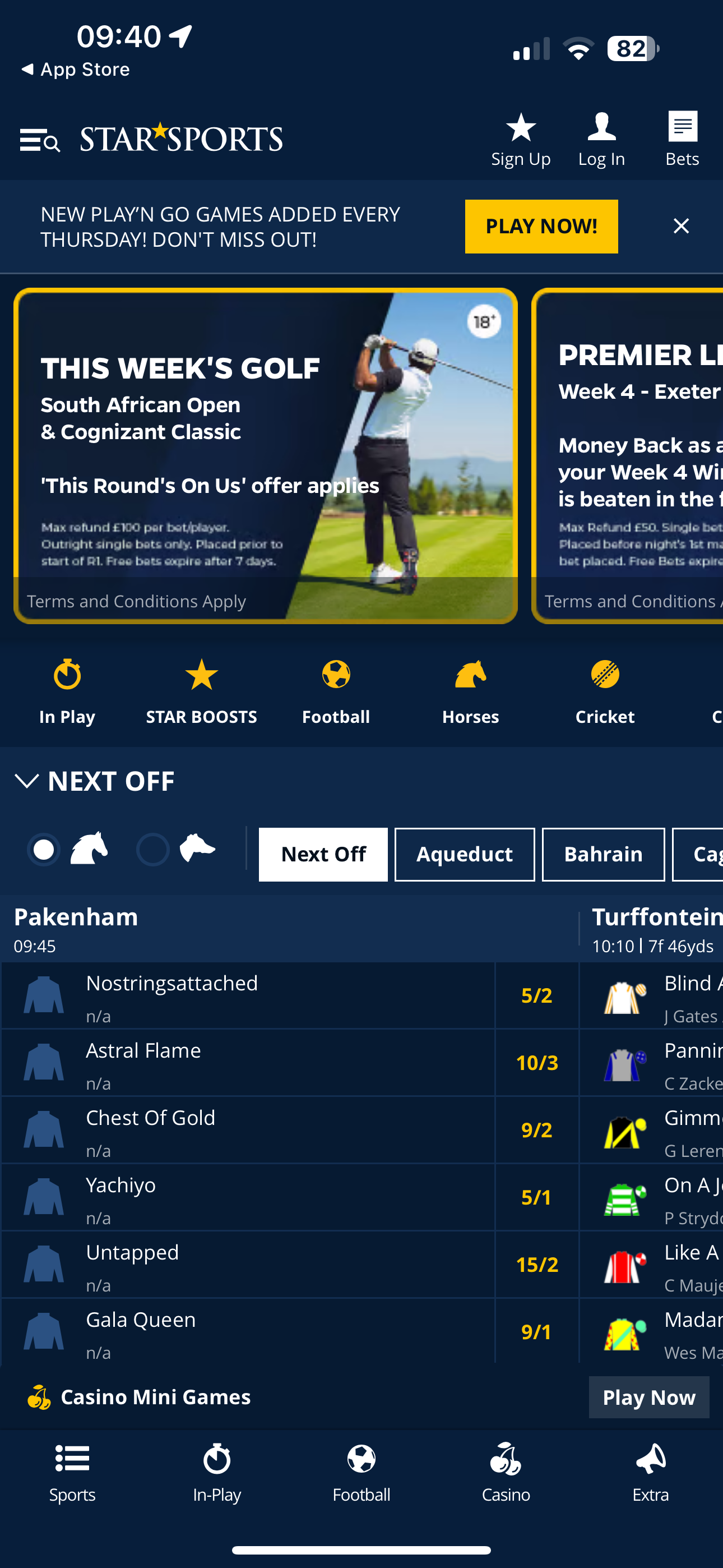 StarSports HOME (SIGNUP)