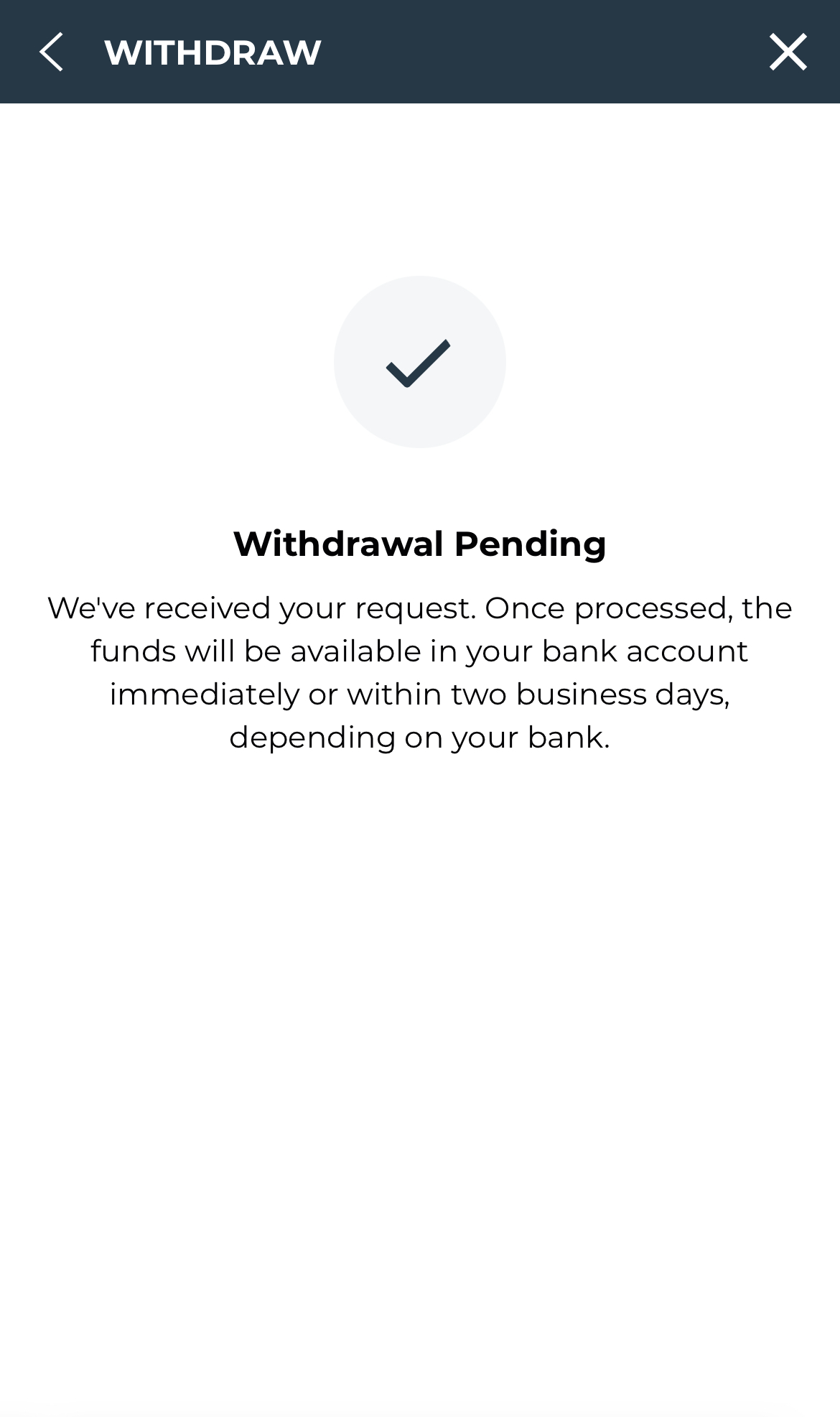 BetWright Withdrawal