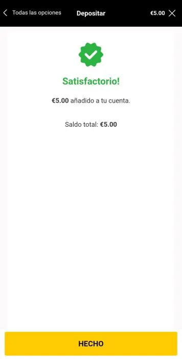 bwin confirmacion depósito