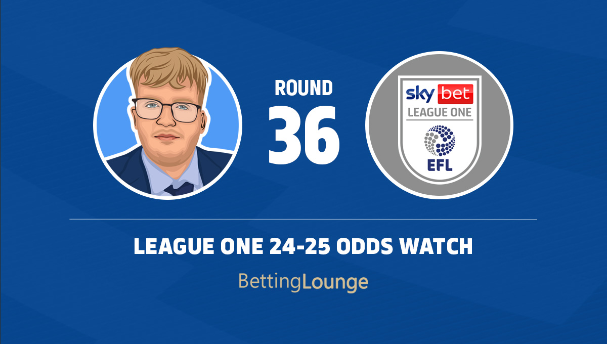 League One round 36 latest odds