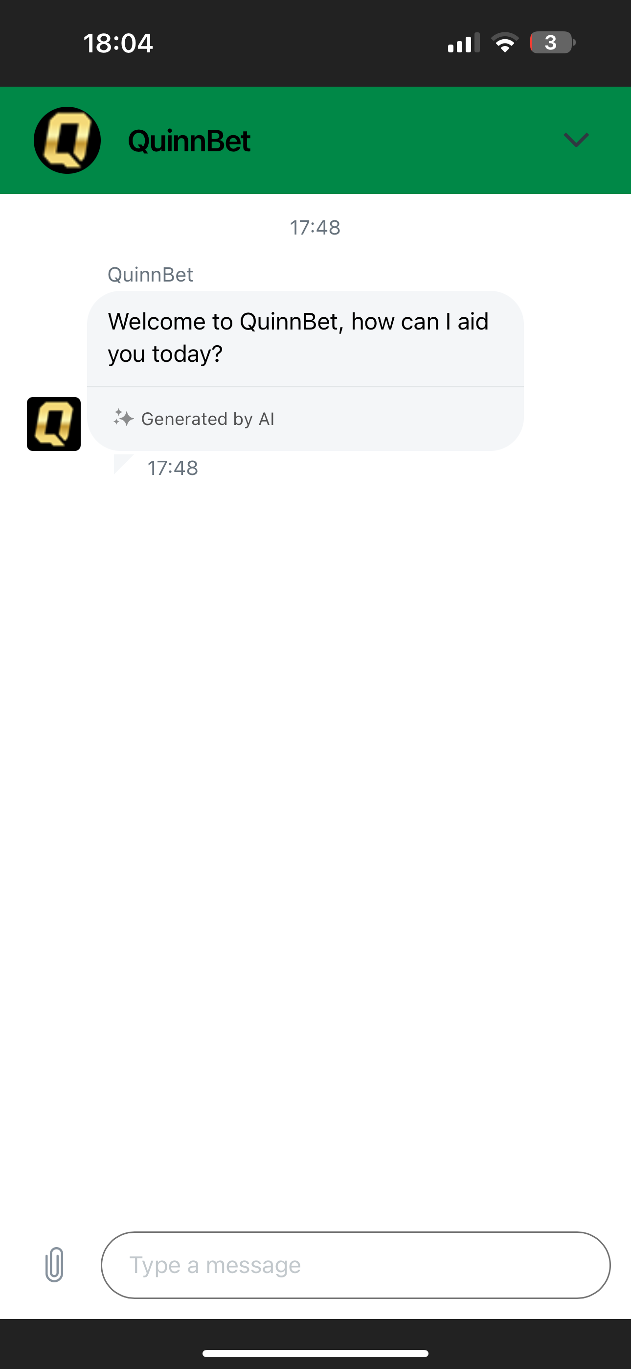 QuinnBet Customer Support