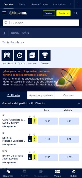 williamhill tenis