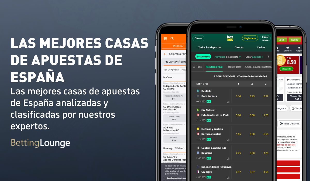 Las mejores casas de apuestas de España