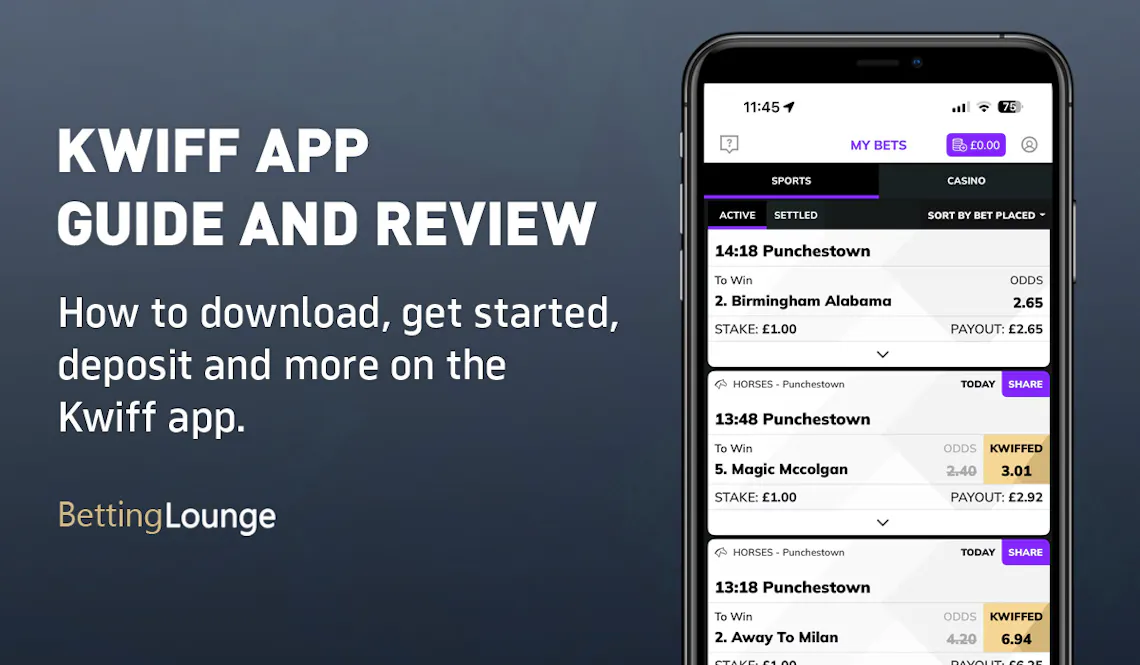 Kwiff app guide