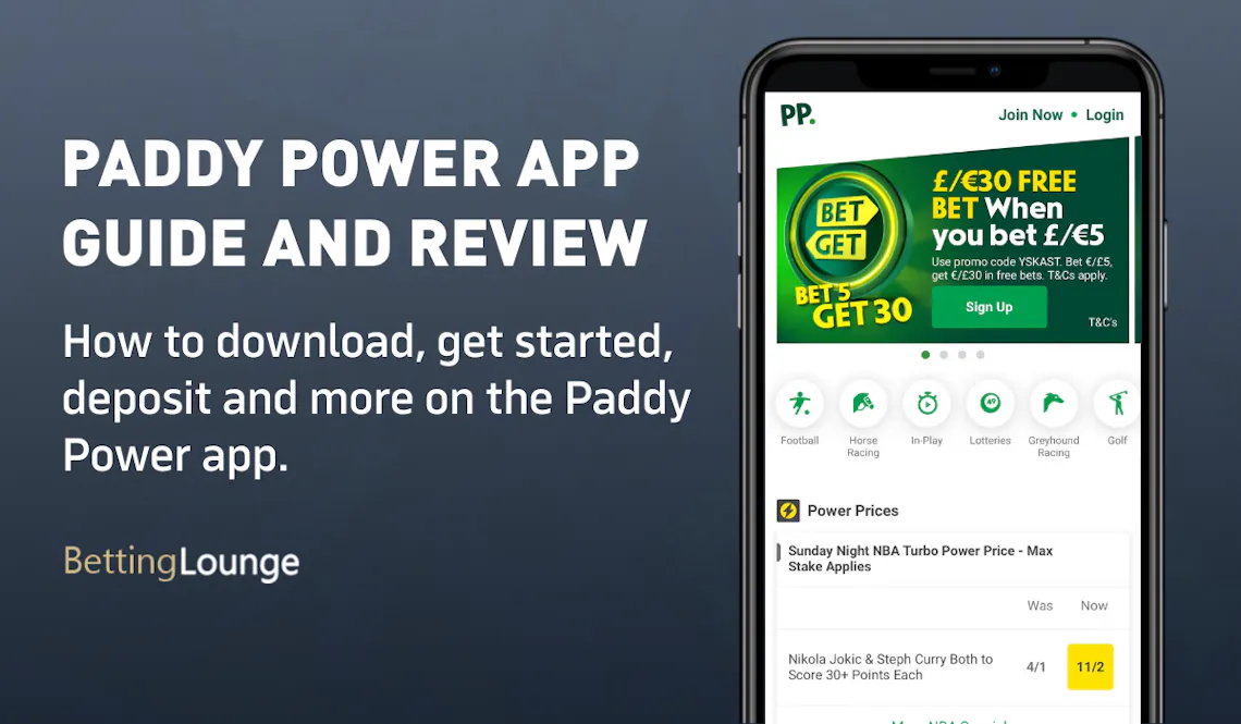 Paddy Power app guide