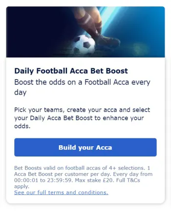 William Hill Bet Boost
