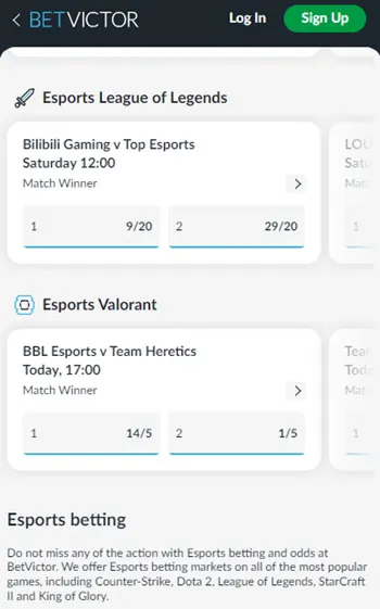 BetVictor Valorant