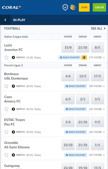 Coral Football Streaming