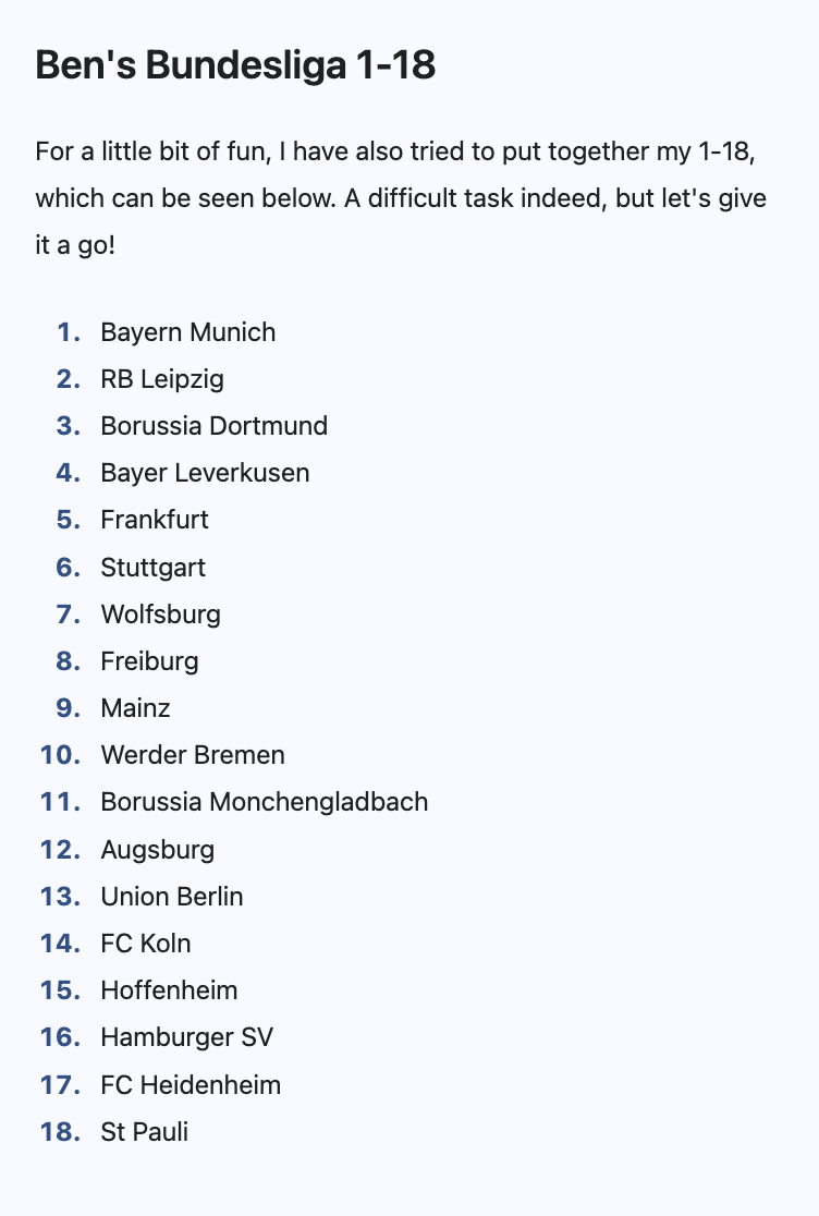 Bundesliga 1-18 2025/26