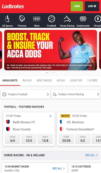 Ladbrokes sportsbook