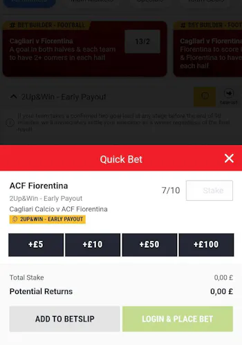 Ladbrokes sportsbook place bet