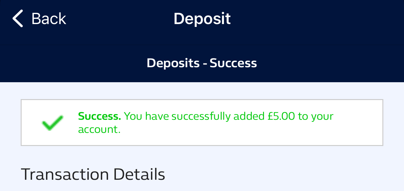 William Hill Deposit 3
