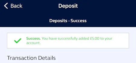 William Hill Deposit 3