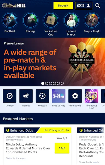 William Hill Deposit 1