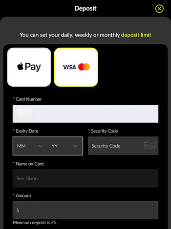 Parimatch deposit 2 and 3