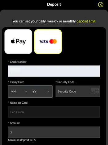 Parimatch deposit 2 and 3