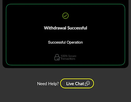 Parimatch withdrawal 4