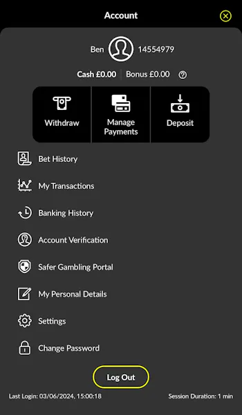 Parimatch withdrawal 1