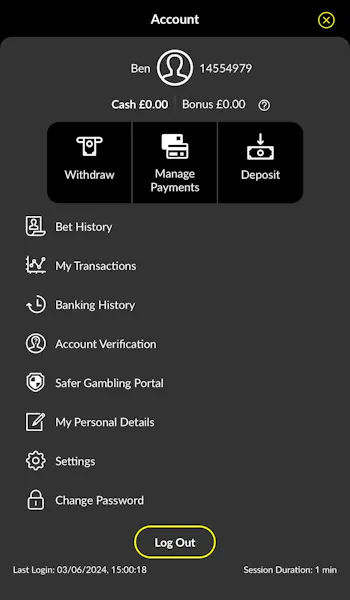 Parimatch withdrawal 1