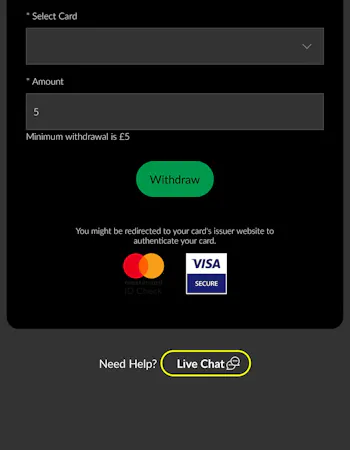 Parimatch withdrawal 2 and 3