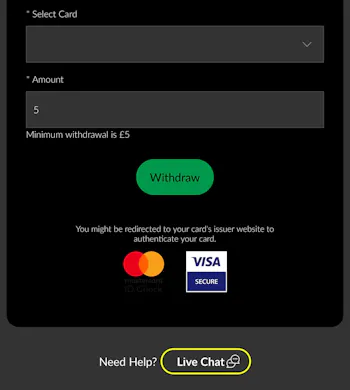 Parimatch withdrawal 2 and 3