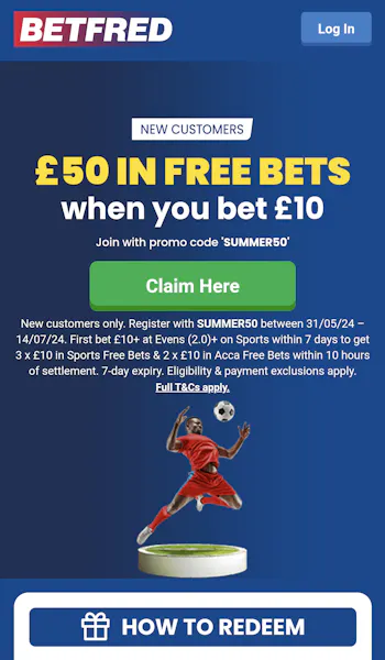 Betfred promo code process 1