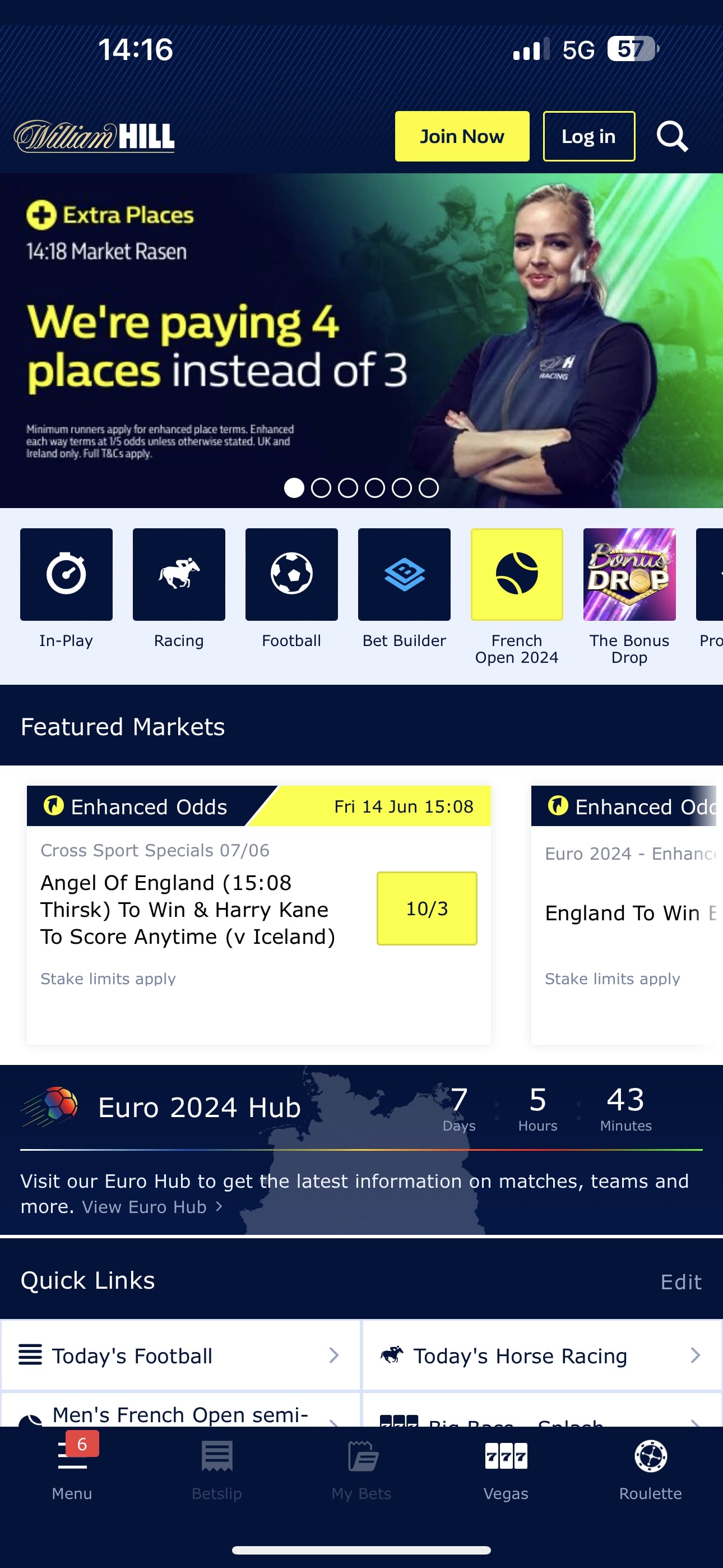 William Hill registration 1