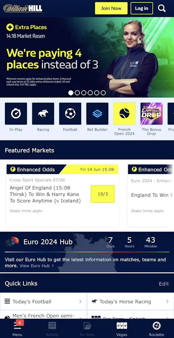 William Hill registration 1