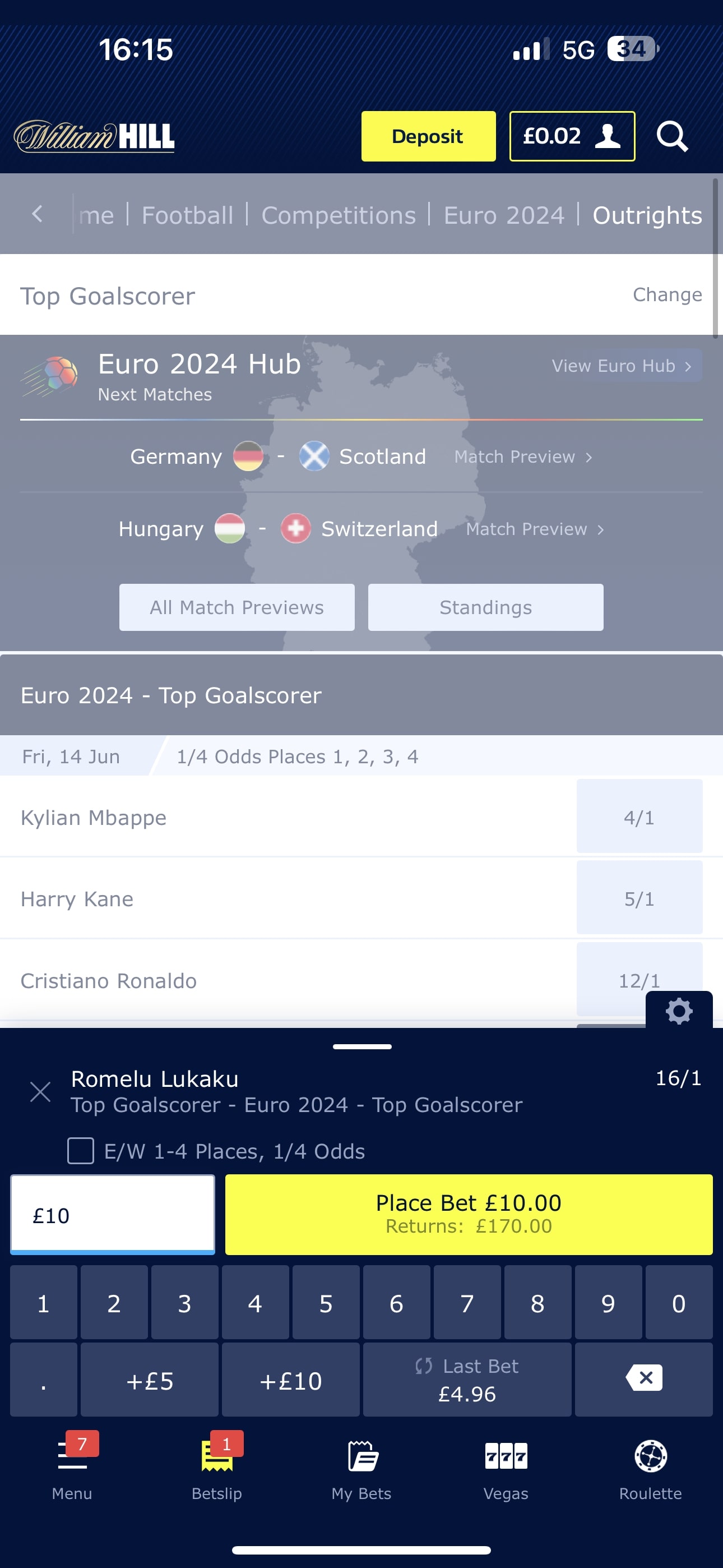 William Hill registration 5