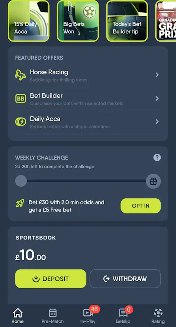 CopyBet Withdrawal 1