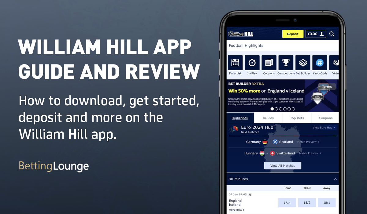William Hill app review and guide