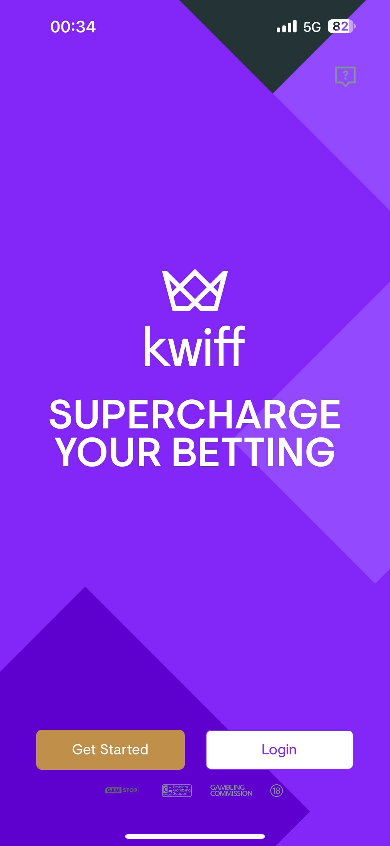 Kwiff sign-up 1