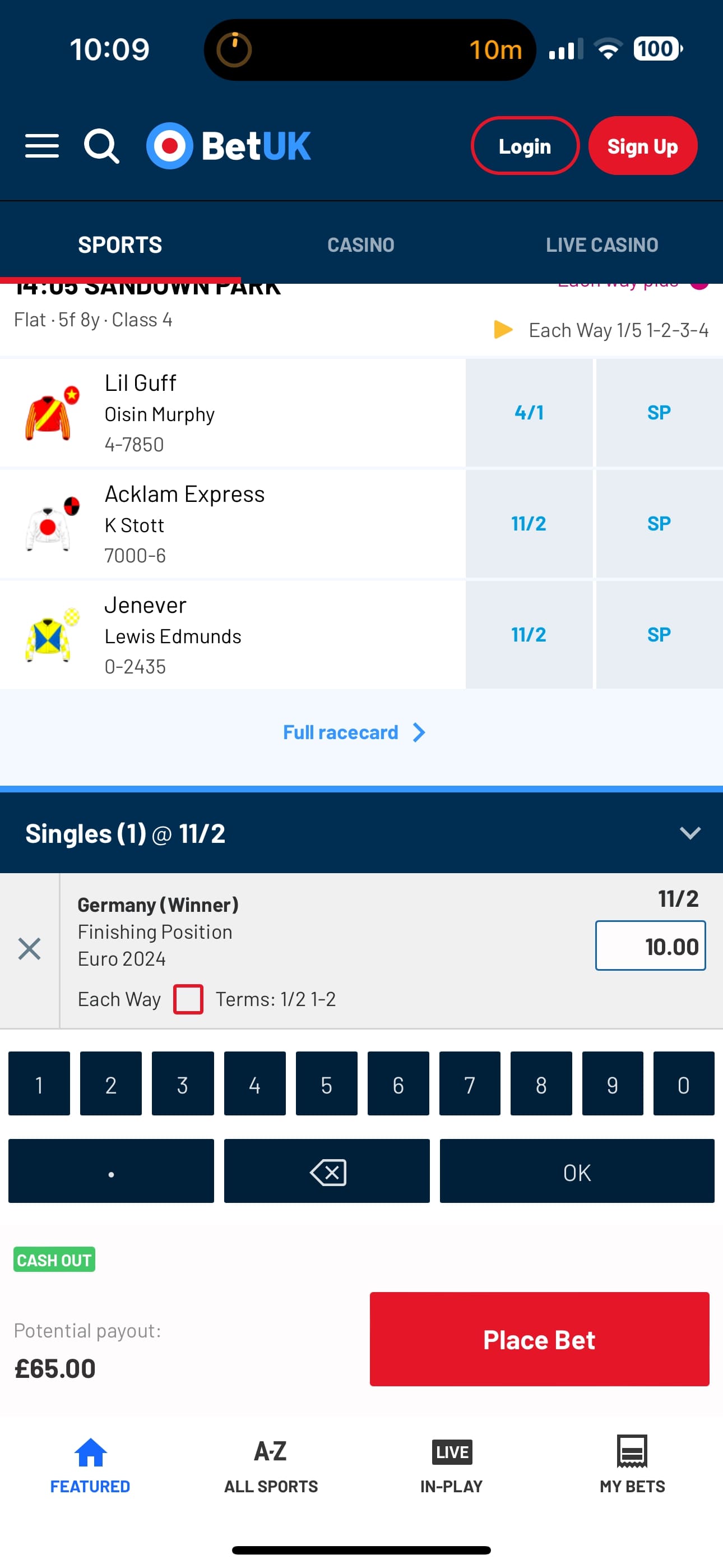 BetUK registration 5