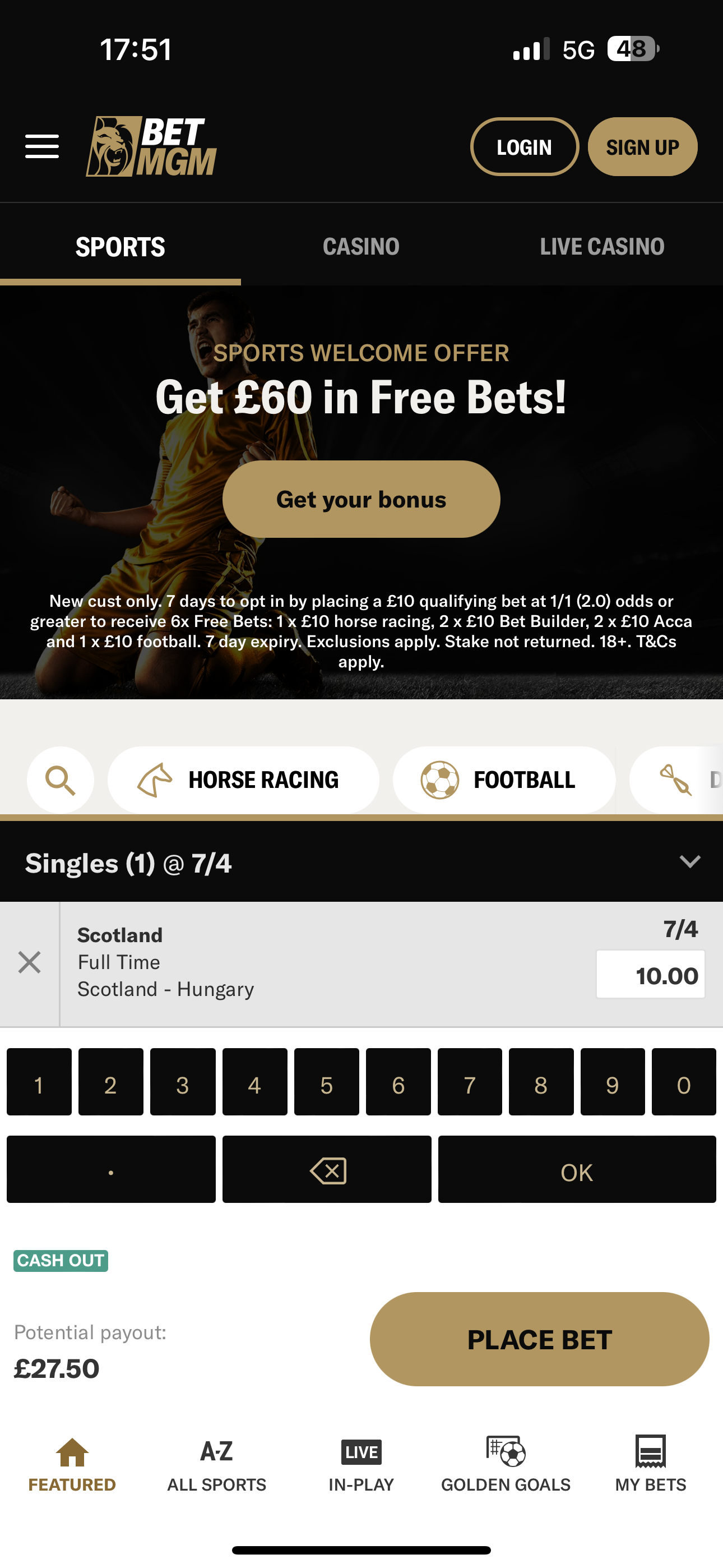 BetMGM registration 5