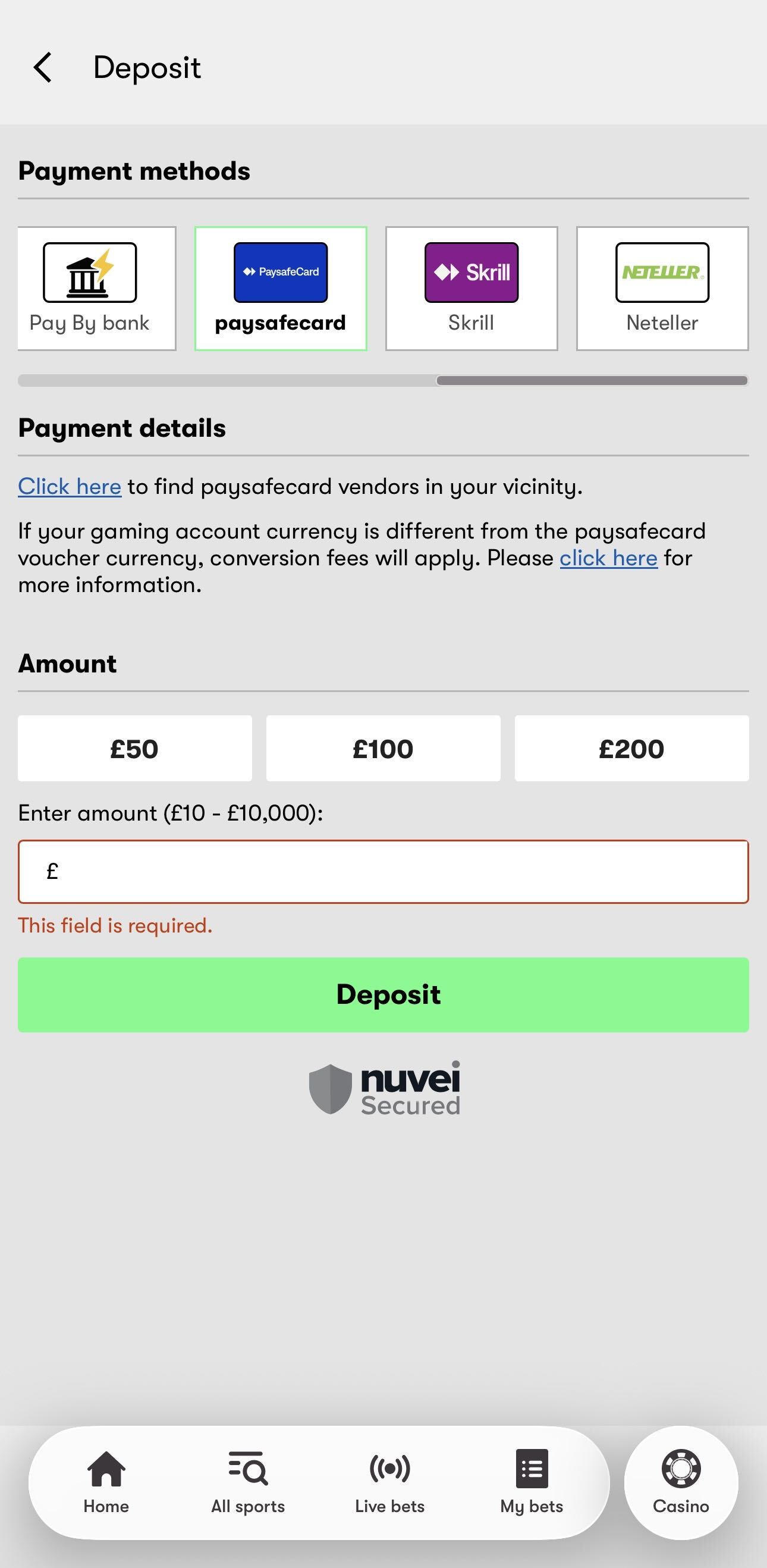 null