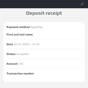 NetBet Deposit 4 (Confirmation)