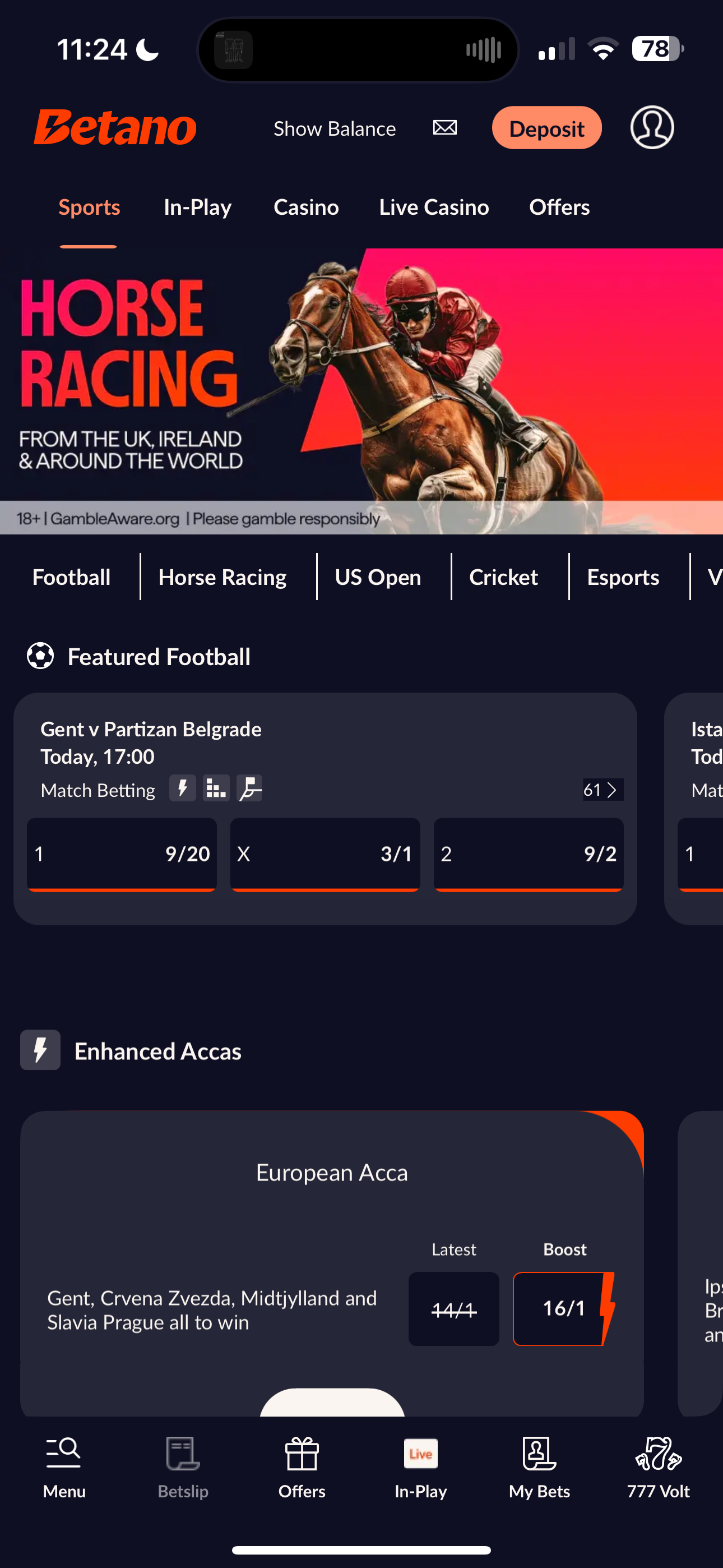 Betano deposit 1