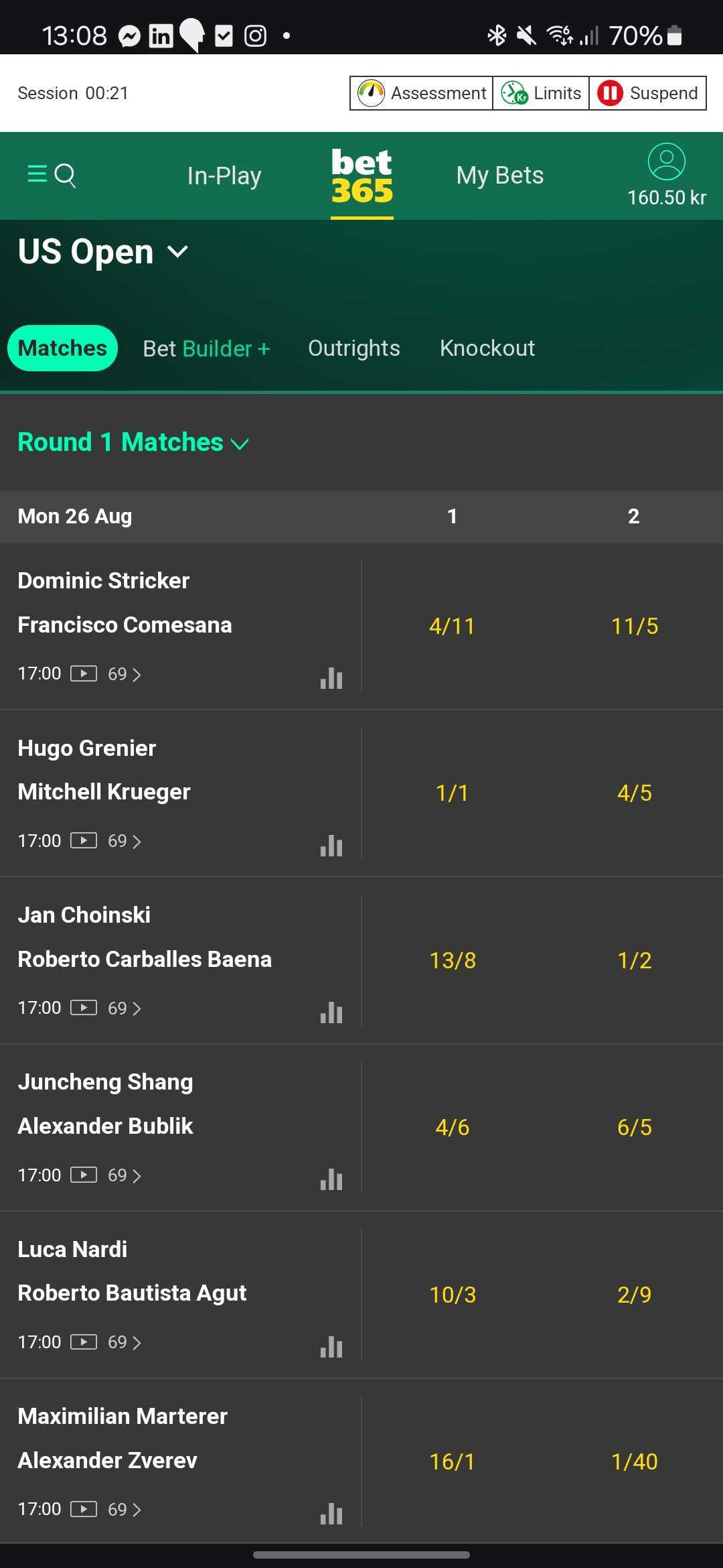 bet365 tennis streaming