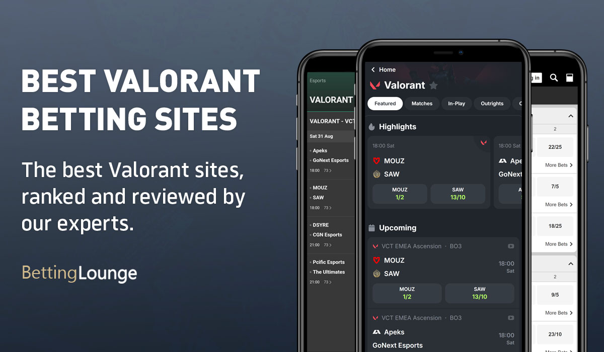 Best Valorant Betting Sites (April 2026)