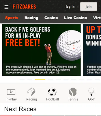 Fitzdares sportsbook
