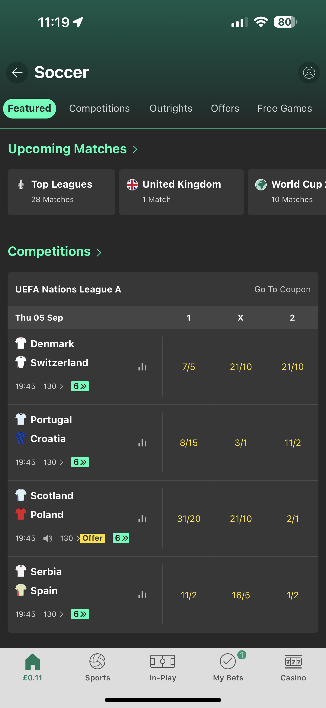 Bet365 Goals Giveaway 2