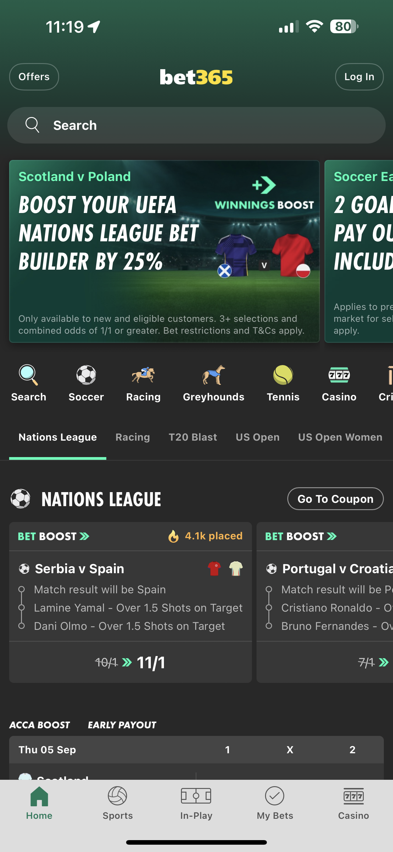 Bet365 Goals Giveaway 1