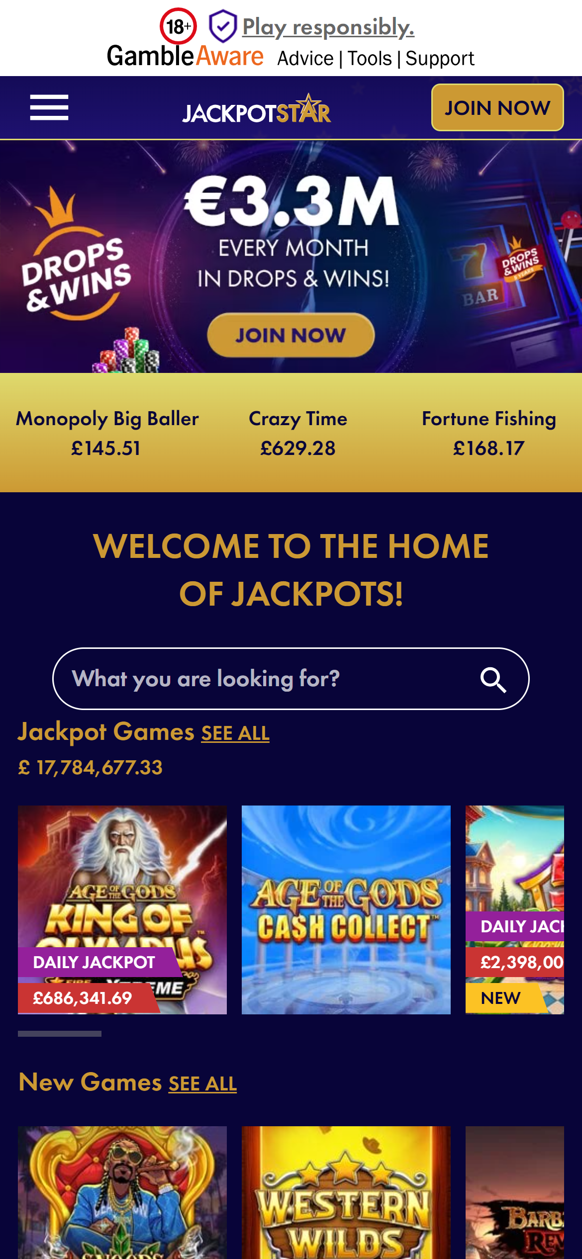Jackpot star UK