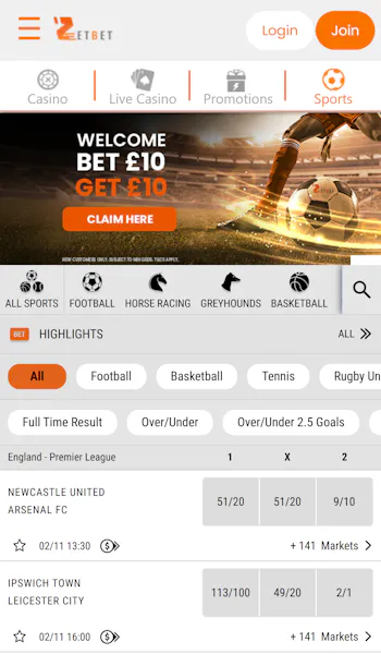 ZetBet Sportsbook